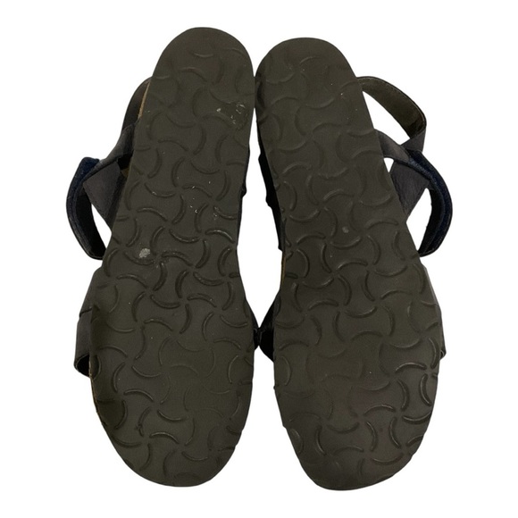 Naot Kayla Leather Sandal Navy Cork Anatomic Suede Women’s Size 40 (EU) 9.5 (US) - Picture 6 of 9